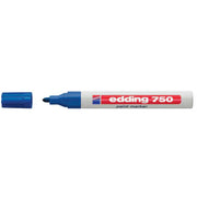 MARKER EDDING 750 PERMANENT BLÅ 2-4MM