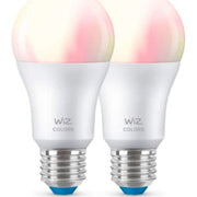 WiZ LED Standard Colors 8W 922-965 E27, dæmpbar (2 pak)