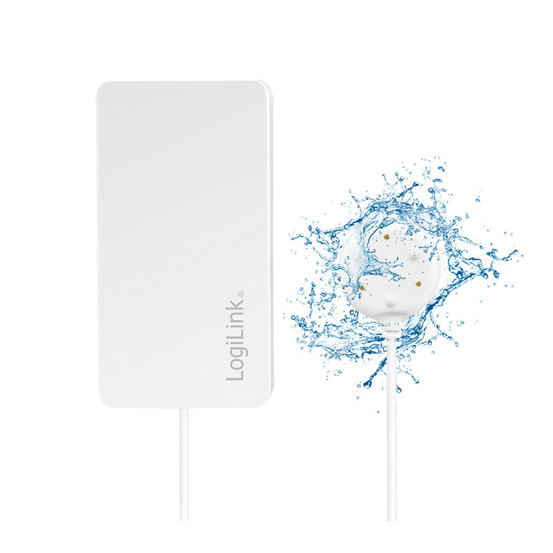 Wi-Fi vandlækagesensor, Tuya - (IP20) (1,2m)