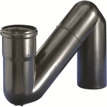 Maxiflex 110 mm 180 gr. PP S-vandlås, sort