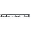 Patchpanel 24 port stp uden konnektorer 1U
