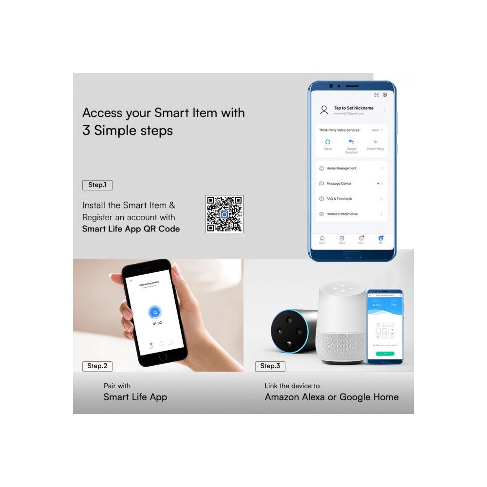 36W Loftlampe med RGB+WW+CW, Stjernebetræk - Kompatibel med Amazon Alexa og Google Home