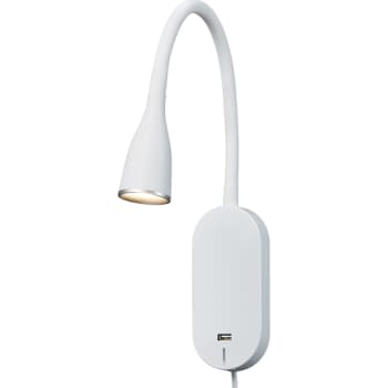 Væglampe Eye Usb Led Hvid