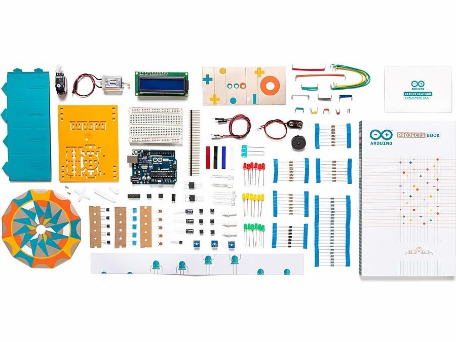 Arduino Starter kit m. Arduino UNO + Bog + 15 projekter