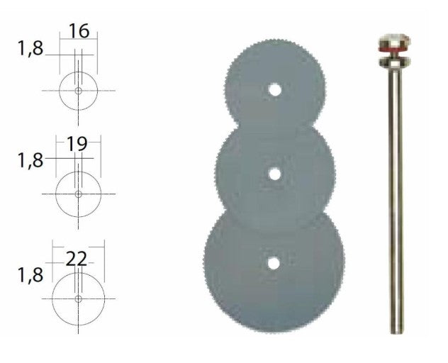 Metal Savklinger, 3 Dele