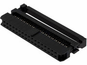 IDC fladkabelstik - 34pol hun (2mm)