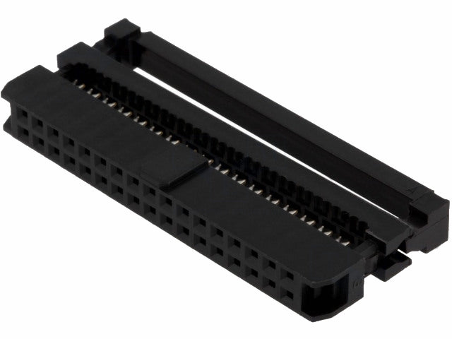 IDC fladkabelstik - 34pol hun (2mm)