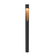 Flindt Garden Bollard Sort Texture Long Base W/Adaptor LED 3000K 8.8W I Dali 200 Lm