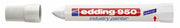 Marker Edding 950 permanent hvid 10mm