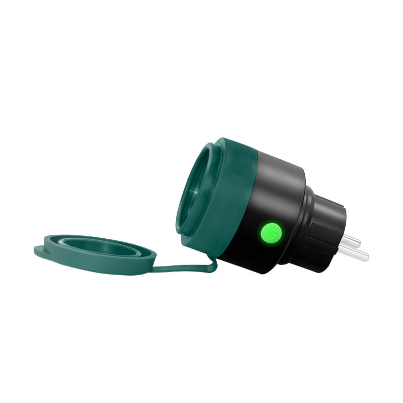 Wi-Fi stikkontakt, Tuya - 1 x CEE7/3, 16A/3680W (IP44)