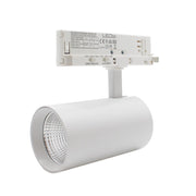 LEDlife CCT justerbar skinnespot 28W - Hvid, CCT + lysstyrke justerbar, 110lm/w, RA90, 3200lm, Flicker free, 3-faset