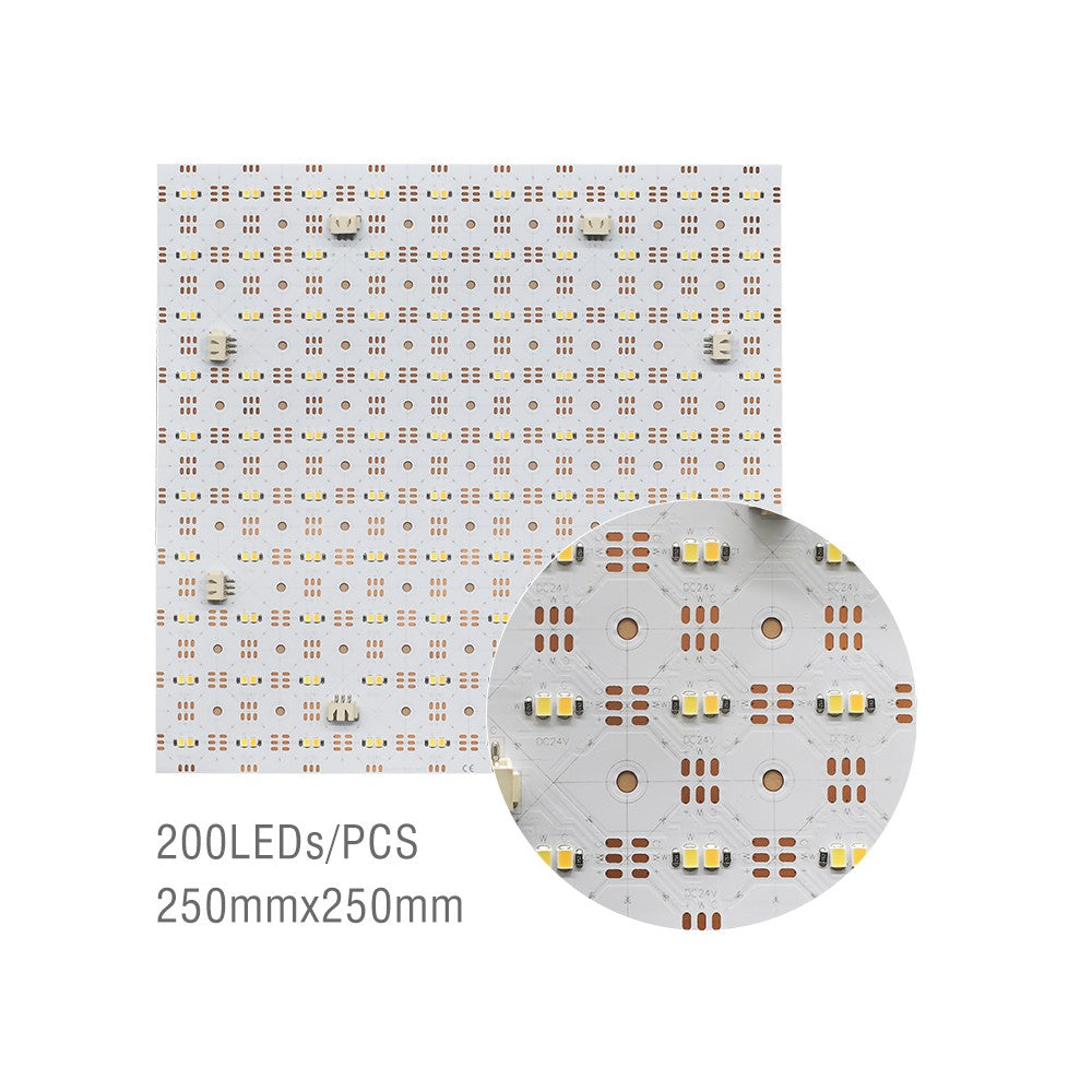 25x25 CCT LED Ark RA95, 15W, IP20, 24V, 1450lm/m, 15W/m, RA95