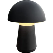 Genopladelig Touch Lampe Silkemat sort, inklusiv USB ledning