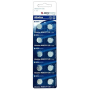 10-pak AgfaPhoto LR55/AG8 knapcellebatterier - Alkaline, 1,5V