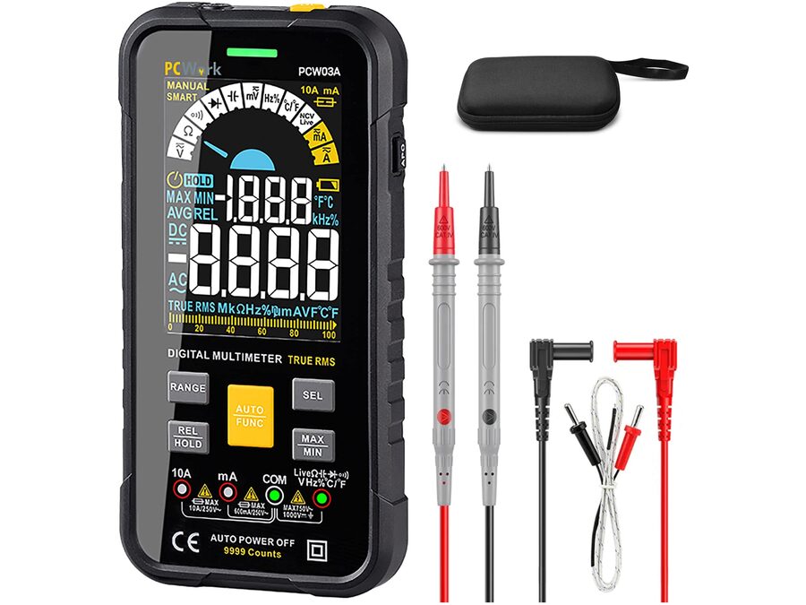 PCW03A Digital Multimeter, Smart, Sand RMS