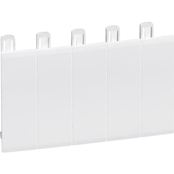 Afdækning for gruppetavle 5 modul, hvid