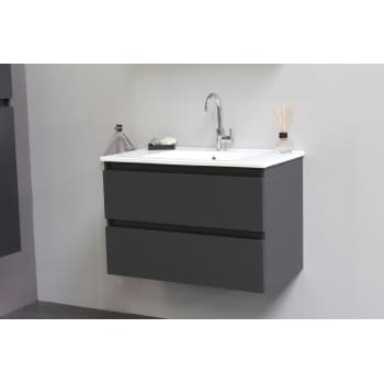 Sanibell Online møbelsæt 81x46,5 cm mat antracit, leveres samlet