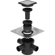 UNIDRAIN Sampak2 HighLine Custom kvadratisk afløB Custom 10x10mm