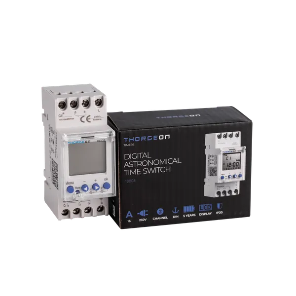 Digital Astronomical Time Switch 2-Kanals THORGEON