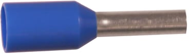 Isoleret ABIKO terminalrør KA0,75-8ETT 0,75mm2 L8 Blå