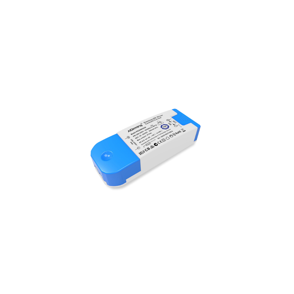 Dæmpbar LED driver, 7W, Triac fasedæmp, 300mA, 12-24V, uden flimmer