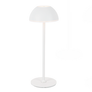 Opladelig LED bordlampe Inde/ude - Hvid, touch dæmpbar, 3i1, IP54 udendørs