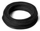Installationsledning H07Z1-U Hf 1x1,5 R-100 sort