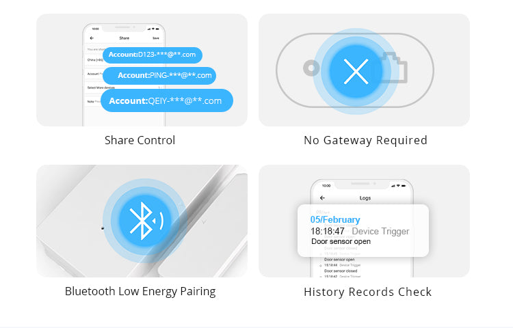 DW2 Wi-Fi - Trådløs Wi-Fi vindue/dør sensor