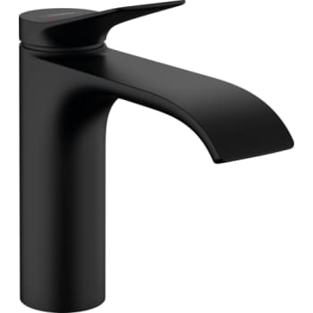 Hansgrohe Vivenis håndvaskarmatur 146mm med løft-op BV, mat sort