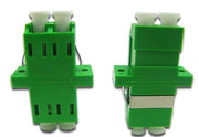 Samleled LC/APC Duplex, singlemode Grøn
