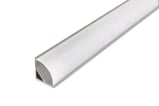 Alu profil 2 med opal cover - 2,5 m