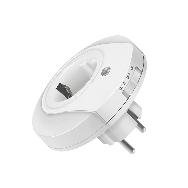 LED natlampe - 1 x 230Vac udtag, skumringssensor, 2700K