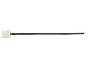 Klemme-konnektorkabel - Til enkeltfarve LED strip (PCB 10mm)