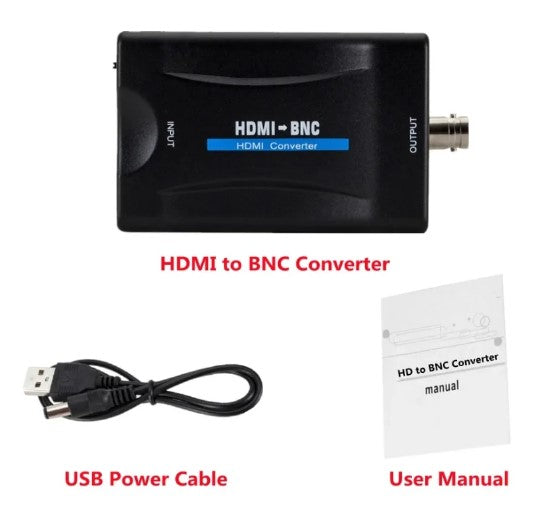 HDMI konverter - HDMI til BNC (analog)
