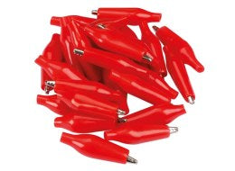 Krokodillenæb - Isoleret, Rød (36mm)