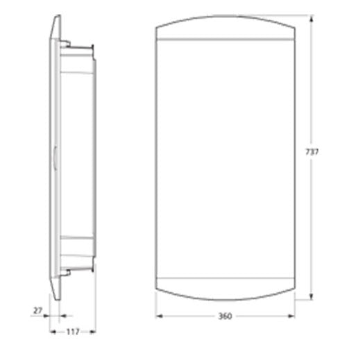 Lågesæt for PGE 150- 21 lysegrå