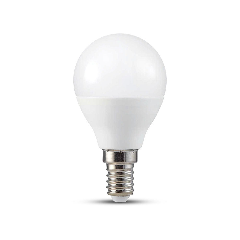 Varmhvid LED-pære med E14-fatning – 4.8W, 450lm, RA80