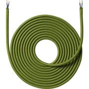 Stofledning 4 meter, Olivengrøn