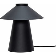 Hübsch chipper bordlampe sort