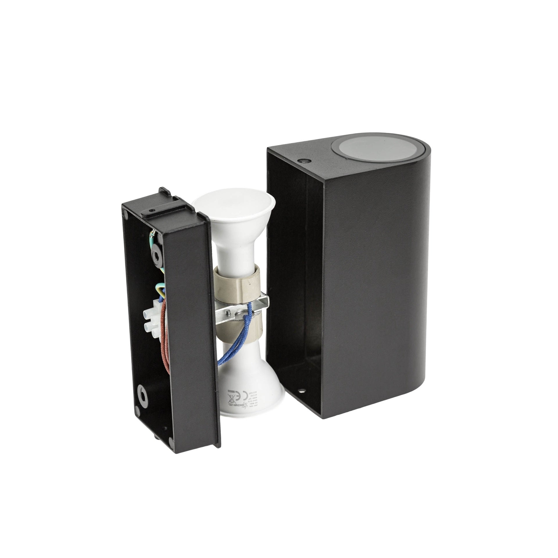 TORRE 2XGU10 Væglampe grå