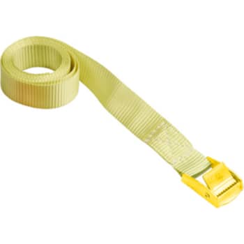 Bagagesurring, gul, 200 kg, 25 mm x 1,5 m