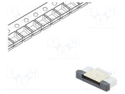 FFC (PFC) Flexkabel konnektor - 10pol, ZIF, SMD (0,5mm)