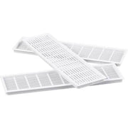 Skabsristsæt type 60.3 60x220 mm, hvid, pose med 3 stk