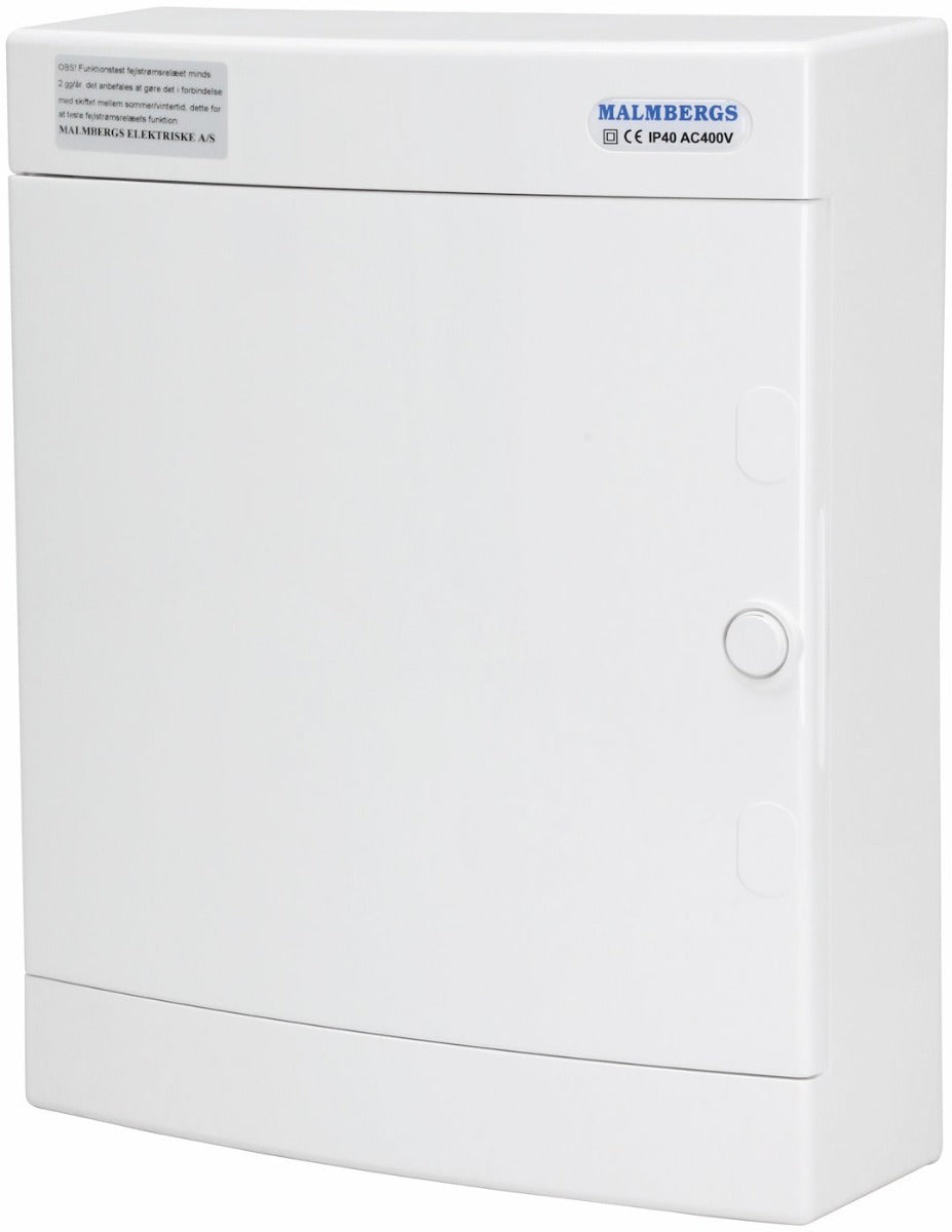 Færdigmonteret gruppetavle – 2x16A 3P+N + 3x10A 1P+N + 1xKombi 10A 1P+N + Transient