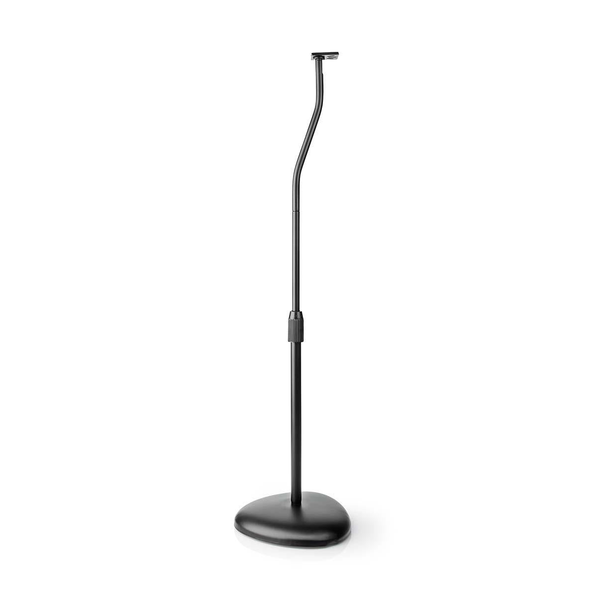 Universal Højttaler gulvstande, maks. 4,5kg, Sort (2 stk.)