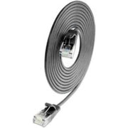Patchkabel SLIM Light U/UTP Kat.6 1M PVC Ø2,8mm sort