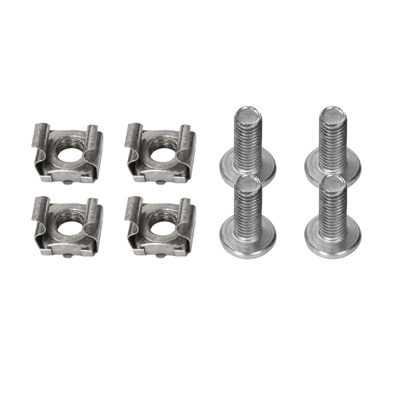 Skuffe til 19" rack - 2U, med lås, Sort