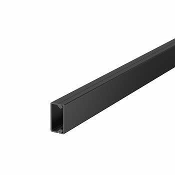 WDK KABELKANAL 10X20 MM SORT 2M PVC