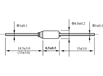Termisk sikring - 216°C, 250V / 10A