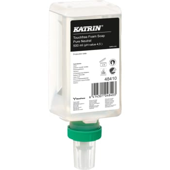 Katrin skumsæbe 48410 til dispenser, u/farve & parfume, 500 ml